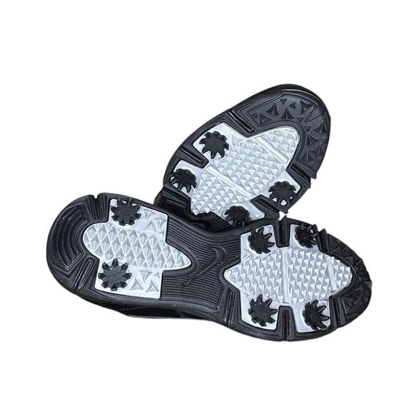 ***SOLD*** Mens Nike Durasport 4 Spikeless Golf Shoes Size 10 Black Metallic - Picture 5 of 6